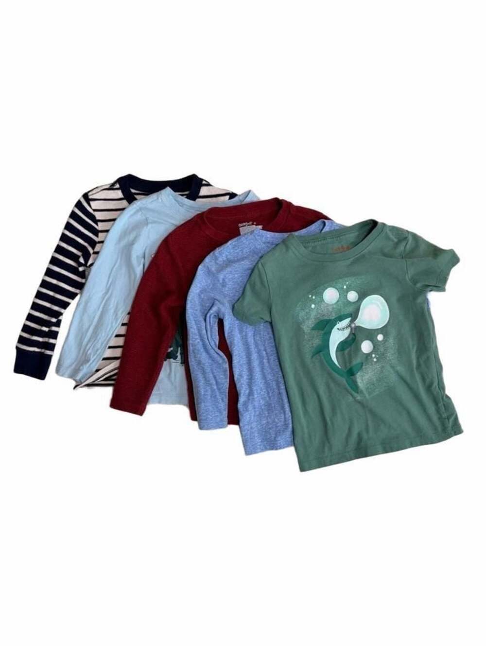 4T boys bundle of 5 various brands Cat & Jack Toddler Boys' Assorted Tops Lot Si